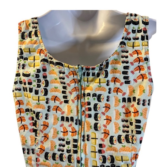 Small sushi print dress - Picture 5 of 7